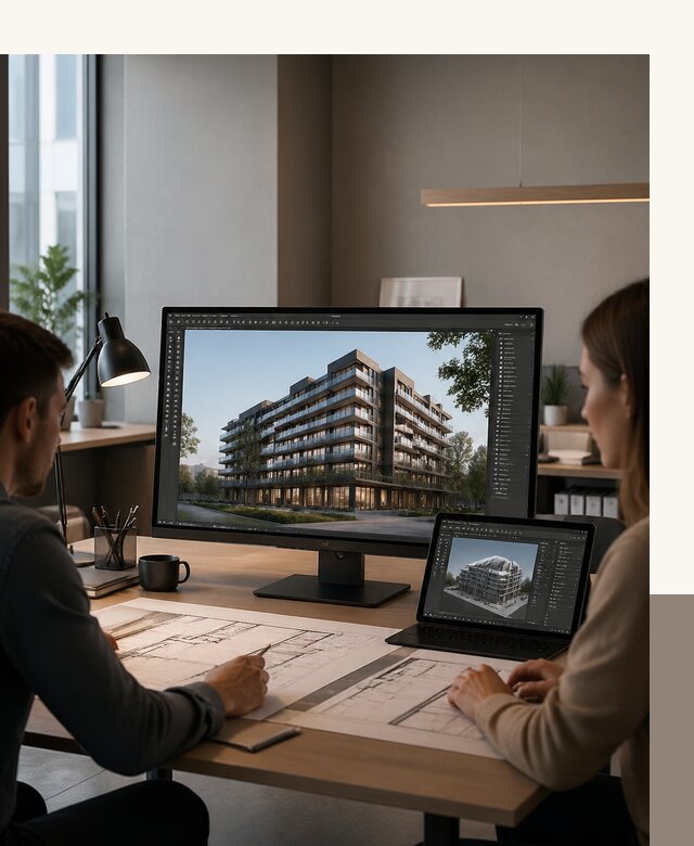 3D визуализация архитектуры и объектов строительства в Губахе