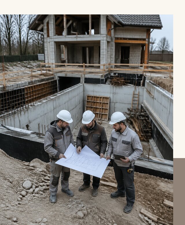 Проектирование и строительство домов с подвалом под ключ в Губахе