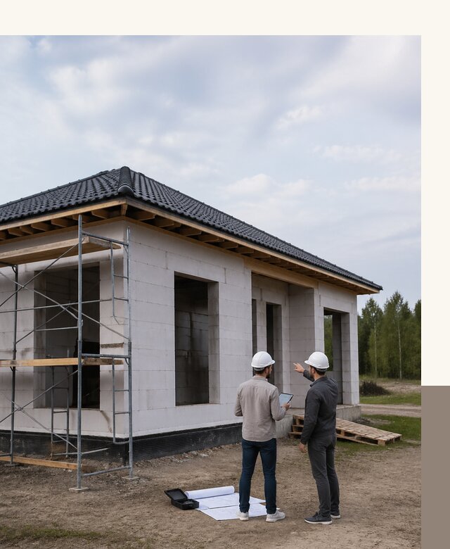 Проектирование одноэтажных домов из газобетона в Губахе