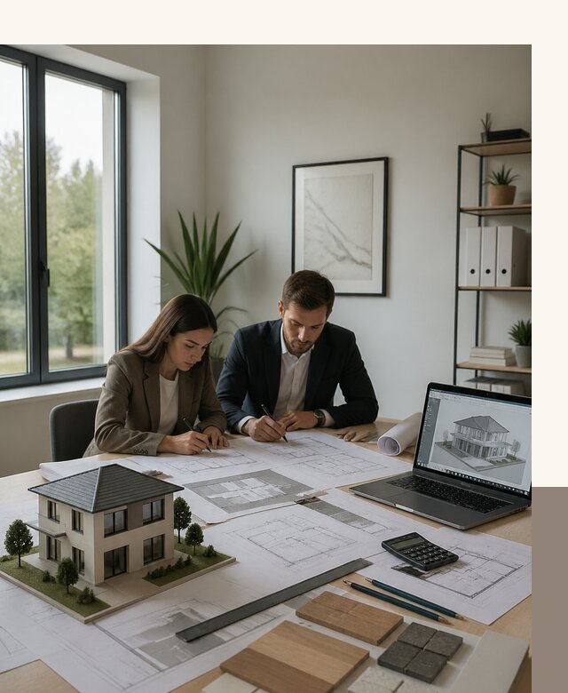 Проектирование домов 11 на 9 для строительства в Губахе под ключ